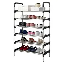52 BITS - Organizador de Zapatos Metalico 6 Niveles Zapatero