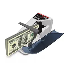 52 BITS - Maquina Pequeña para Contar Biletes Portatil 9.5 X 7 X 9 cm