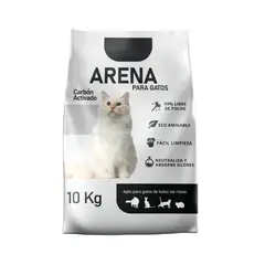 ARGOS - Arena Sanitaria Gato 10 Kg Carbon