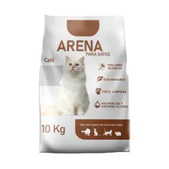 ARGOS - Arena Sanitaria Gato 10 Kg Cafe