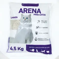 ARGOS - Arena Sanitaria Gato 4.5 Kg Lavanda