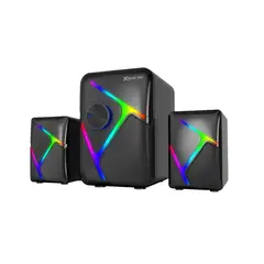 XTRIKE ME - Parlantes Gamer 2.1 RGB Computador Portátil