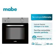 MABE - Horno Empotrable Mixto 60 cm Inoxidable Hm6027gwai0