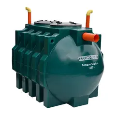 COLEMPAQUES - Sistema Septico Integrado Horizontal 1650 Ls