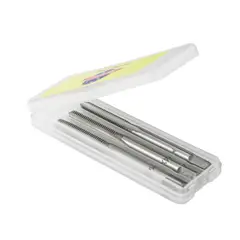 MP TOOLS - Juego de Machuelo 3 Piezas Acero Carbón 14x1.25 mm