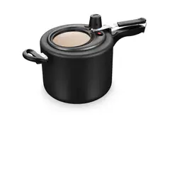 MTA - Olla a Presión Antiadherente Visor 4.5l Superior Negro Marca