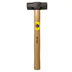 MP TOOLS - Porra o Almadana Forjado con Cabo de Madera 18 Libras