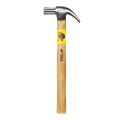 MP TOOLS - Martillo de Uña Carpintero Profesional Mango Madera 29 mm