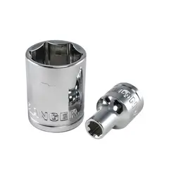 RANGER - Copa Dado Cromado de 25 mm Cuadrante 1/2 Pulgada Hexagonal