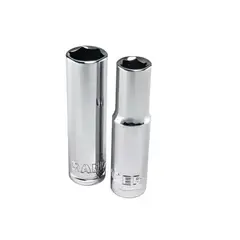 RANGER - Copa Dado Cromado Larga 6 mm Cuadrante 3/8 Pulgadas Hexagonal