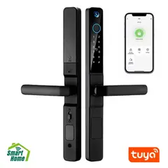 VERA - Cerradura Inteligente Pantalla Tactil y Camara para Entrada Principal Wifi Color Negro Pro Y02