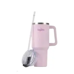LUGANO - Termo con Pitillo Blizzard 1200ml Rosa