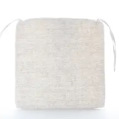 JUST HOME COLLECTION - Cojín Silla Cuadrado Belize 39x39x2 cm Textura Beige Garden