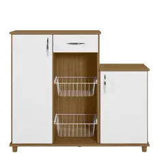 MULTIMUEBLES - Frutero Diva Nogal Blanco