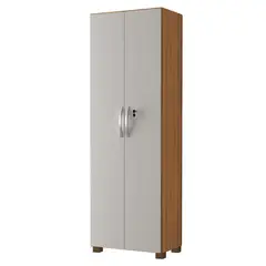 MULTIMUEBLES - Closet 4020 Multiuso Nogal Blanco