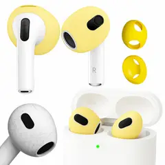 GENERICO - Almohadilla en Silicona para Airpods 3 Amarillo Perduoutlet