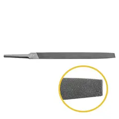 RANGER - Lima Bastarda Manual de Corte Plano de Media Caña y 6 Pulgadas