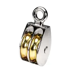 RANGER - Polea Fija Doble de 2 Pulgada Zincada En Acero