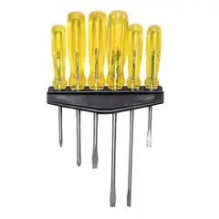 RANGER - Juego de Destornilladores 6 Piezas Punta Pala Estrella