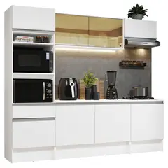 MADESA - Cocina Integral Diamante 2.40m Blanco