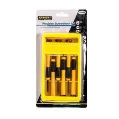 RANGER - Juego de Destornilladores de Presición 6 Piezas en Estuche