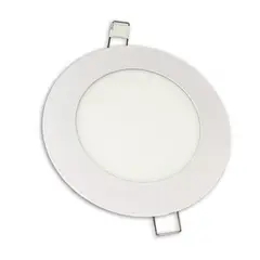 GENERICO - Panel Led 6w Incrustar Embutir Redondo Luz Calida Certifica