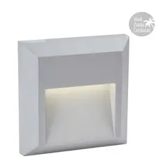 TECNOLITE - Aplique de Muro / Luz de Cortesía Led Integrado Anshan I 4000k 1w