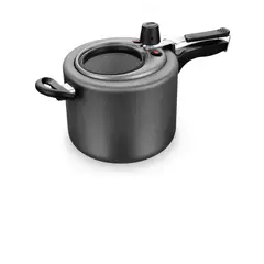 MTA - Olla a Presión Antiadherente Visor 4.5l Superior Grafite