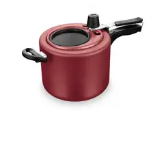 MTA - Olla a Presión Antiadherente Visor 4.5l Superior Cereza