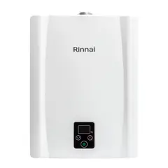 RINNAI - Calentador De Paso De Agua 17 Litros Tiro Forzado Gas Natural Blanco