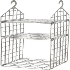 52 BITS - Organizador de Ropa Colgante para Closet 3 Niveles