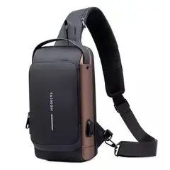 52 BITS - Manos Libres 3 En 1 Morral Bolso Pechera Para Hombres