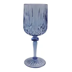 MARRES - Copa Geométrico Poliestireno 340ml Azul Viena