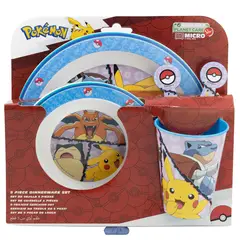 STOR - Set Vajilla Micro 5 Piezas Pokemon