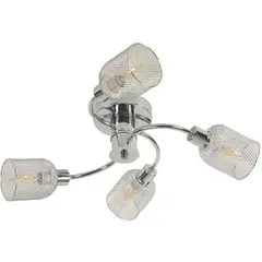 DESIGNERS LIGHTING - Lámpara De Techo 4 Luces E14 Designers Cromo Moderno
