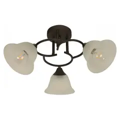 GENERICO - Lámpara De Techo Chocolate 3 Luces E27 Brightstar