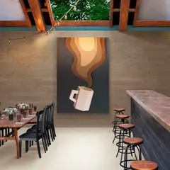 CORONA - Piso Porcelanato Rectificado Nuevo Boss Beige Caras Diferenciadas 60X60 Caja Por 1.8 M2