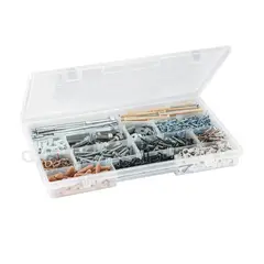 RIMAX - Caja Plástica Con Divisores 38X4.5X23 cm Transparente