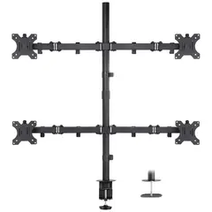 MOUNT IT - Soporte Cuádruple Mount-It para Monitores de Hasta 32 Pulgadas