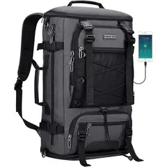 WITZMAN - Maleta Convertible Para Viaje Con Compartimento Para Laptop Y Zapatos