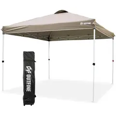 OUTFINE - Toldo Desplegable Instantáneo de 304.8 x 304.8 cm