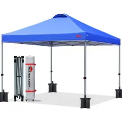 MASTERCANOPY - Toldo Desplegable Duradero con Bolsa Enrollable