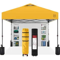 BEST CHOICE PRODUCTS - Toldo Desplegable Fácil de 305 x 305 cm