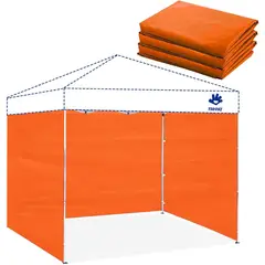 FANPAT - Paredes Laterales Impermeables para Toldo Desplegable de