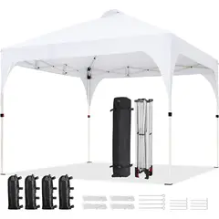 undefined - Carpa Para Camping 10 Personas Tipo Toldo Ventilado Yaheetech