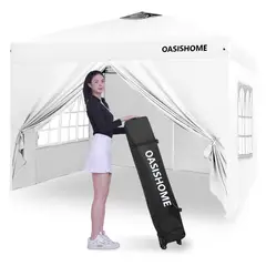 OASISHOME - Carpa de Campaña Portátil de 305x305 cm