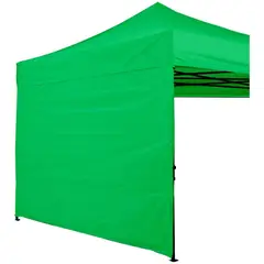 ABCCANOPY - Pared Lateral para Toldo Desplegable con Cintas para Sujetar