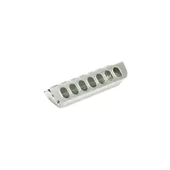 LITTLE GIANT - Comedero de Suelo para Aves de Corral con Tapa Deslizable 30,48 cm
