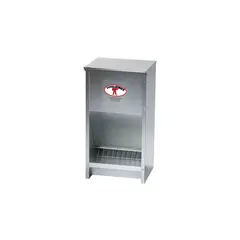 LITTLE GIANT - Comedero Galvanizado para Aves de Corral