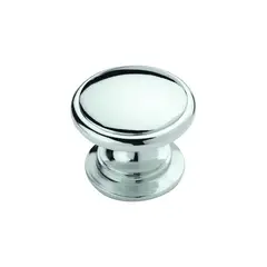 AMEROCK - Botón Para Gabinete En Cromo Pulido De Aleación De Zinc Resistente